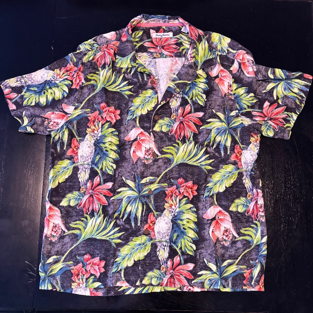 Tommy Bahama Men's Aloha Shirt Size XL